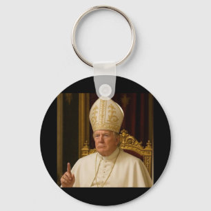 Chaveiro Funny Trump Pope Meme Gear Vaticano Católico Repúb