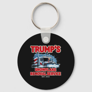 Chaveiro Funny Trump Snowflake Remoção 2024 Eleição Hilari