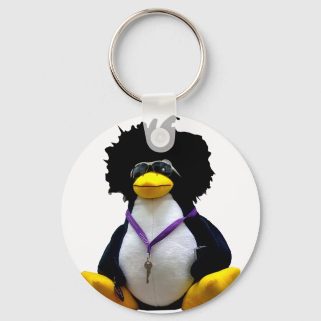 Chaveiro Funny Tux Llavero (Frente)