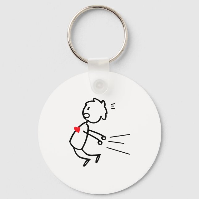 Chaveiro Funny Valentine’s Day Couple Matching For Men Wome (Frente)