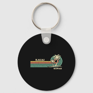 Chaveiro Funny Vintage Retro Summer Vacation Hawaii Kauai B