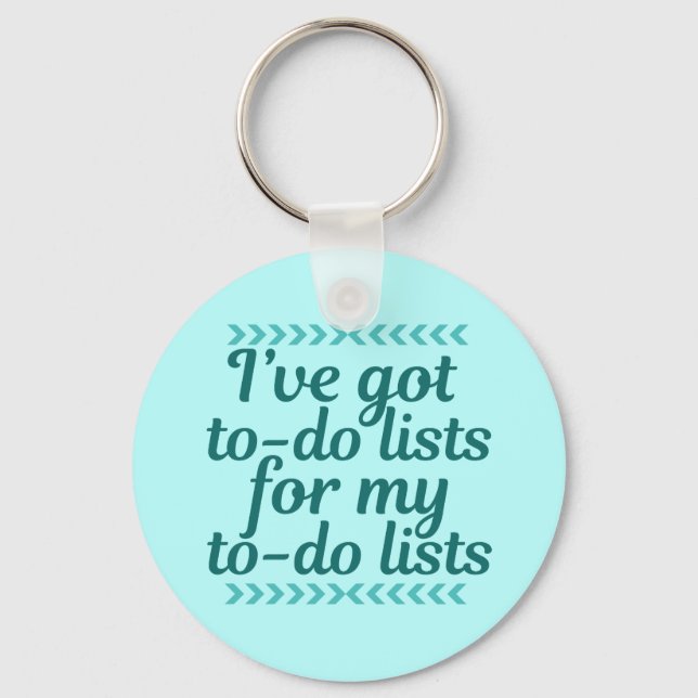 Chaveiro Funny Workaholic (Frente)