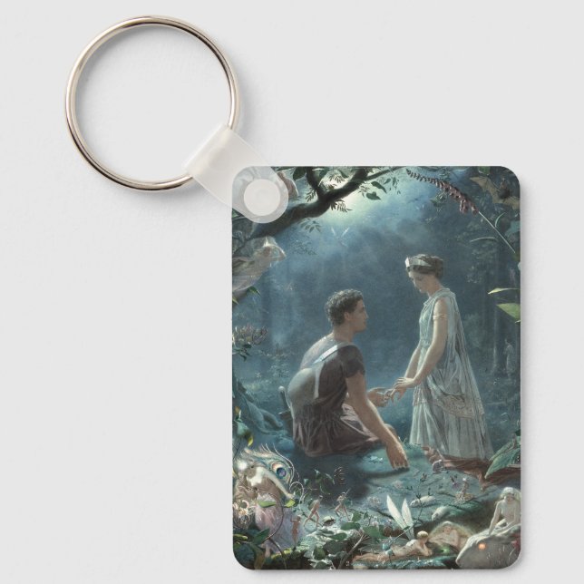 Chaveiro Furries: Sonho de uma Noite de Verão de Shakespear (Frente)