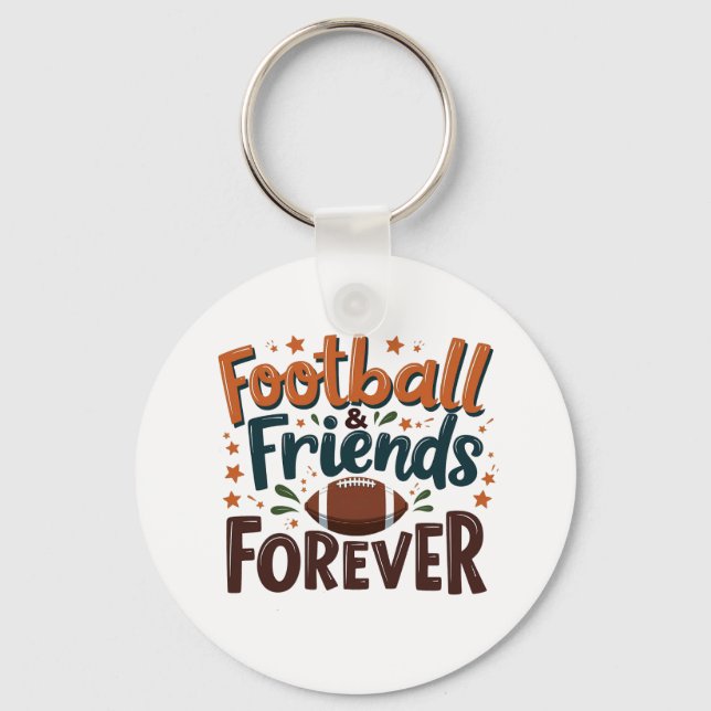Chaveiro Futebol Amigos para Fantasia de Futebol (Frente)