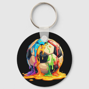 Chaveiro Futebol Byll Cor Creme Gotejamento Juventude Gotej