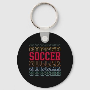 Chaveiro Futebol Camiseta Engraçada em Camadas Equipe Jogad