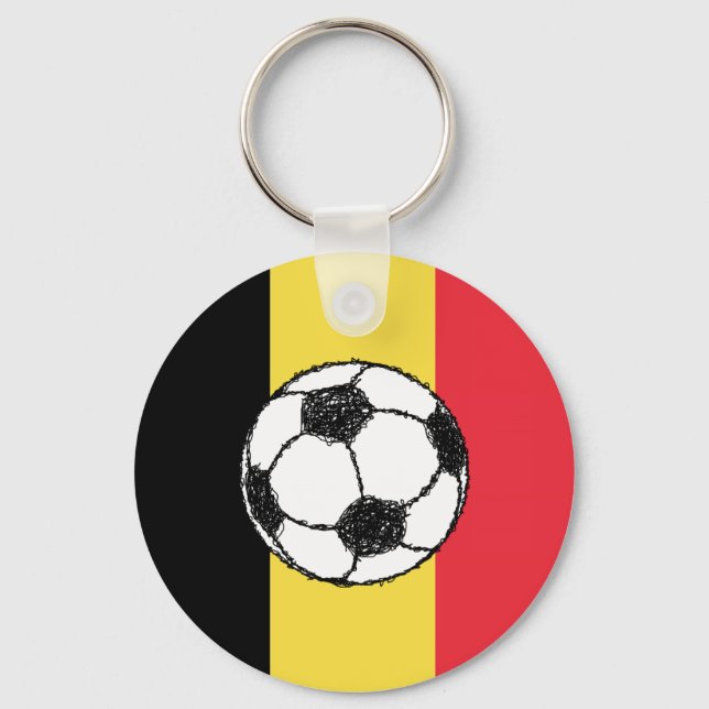 Chaveiro Futebol da Bélgica (Frente)