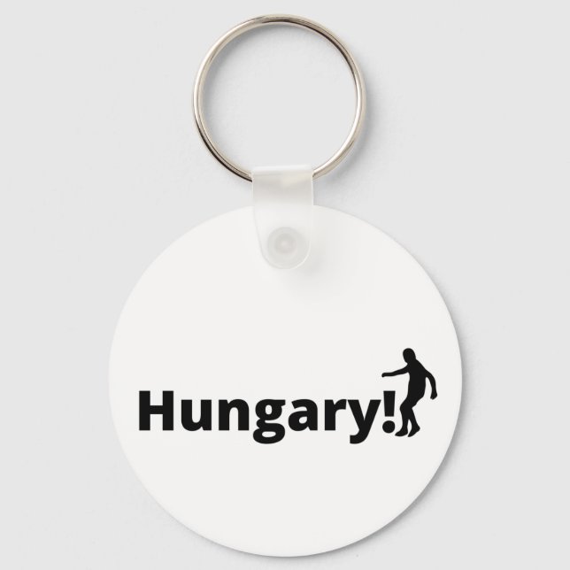 Chaveiro Futebol da Hungria (Frente)