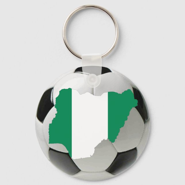 Chaveiro Futebol da Nigéria (Frente)