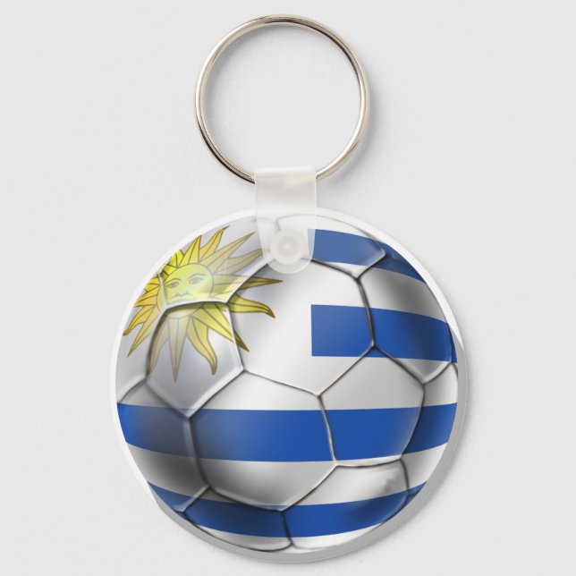 Chaveiro Futebol de bola de futebol do Uruguai: Presentes c (Frente)