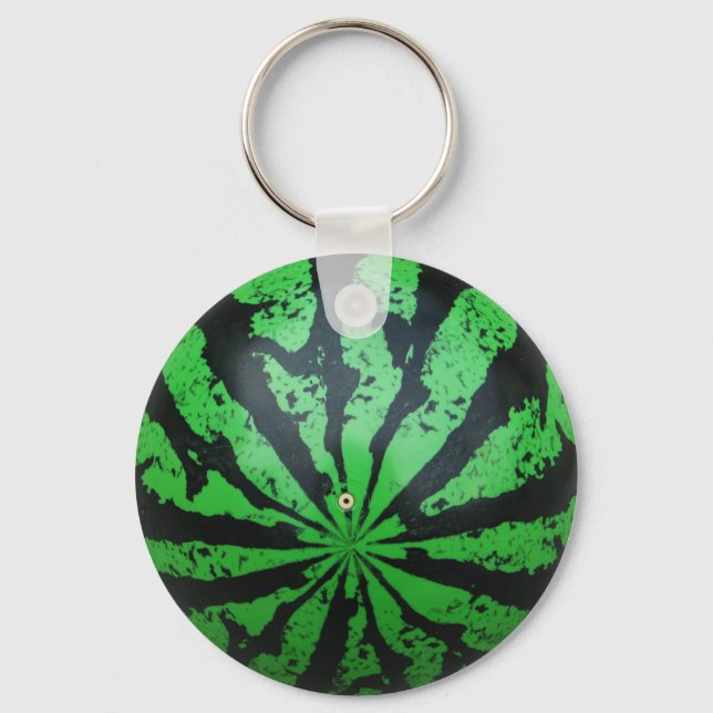 Chaveiro Futebol de melancia / bola de futebol (Frente)