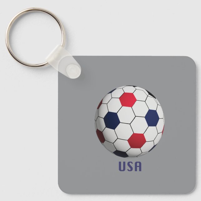 Chaveiro Futebol dos EUA (Frente)