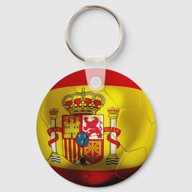 Chaveiro Futebol espanha (Frente)