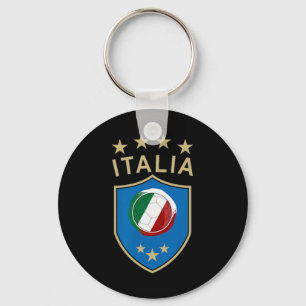 Chaveiro Futebol Itália - Bandeira Italiana Jogador de Fute