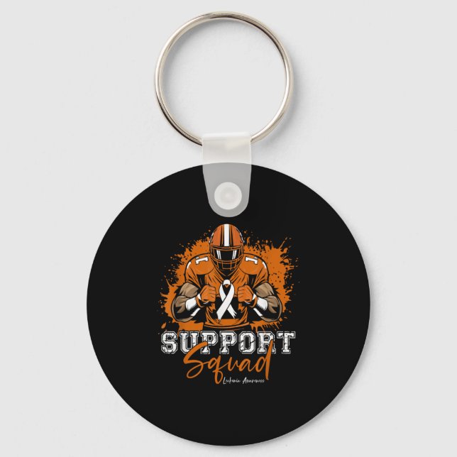 Chaveiro Futebol Laranja Laranja de Futebol do Esquadrão de (Frente)