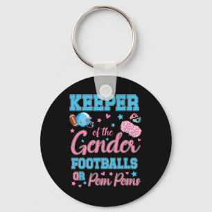 Chaveiro Futebol Ou Pom Poms Cute Keeper Da Ba De Gênero
