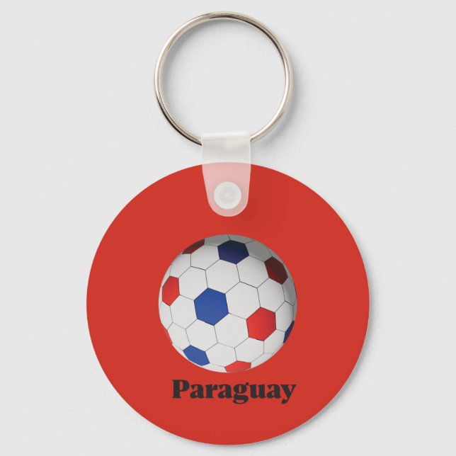 Chaveiro futebol paraguaio (Frente)