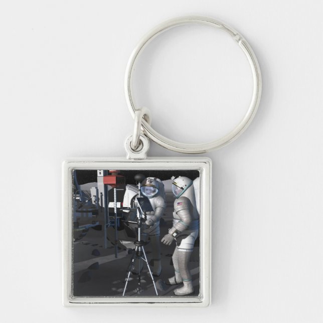 Chaveiro Futuras missões de exploração do espaço 5 (Frente)