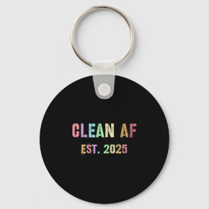 Chaveiro Futuro Engraçado Limpo Af Est 2025 Griling Clean P