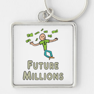 Chaveiro Futuro Milionário (Milhões)
