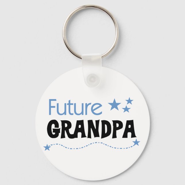 Chaveiro Futuros Camisetas e presentes do avô (Frente)