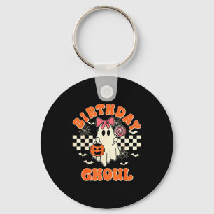 Chaveiro G Birthday Ghoul Soky Temporada Groovy Halloween C