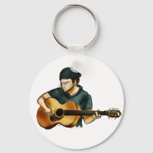 Chaveiro G é para a guitarra