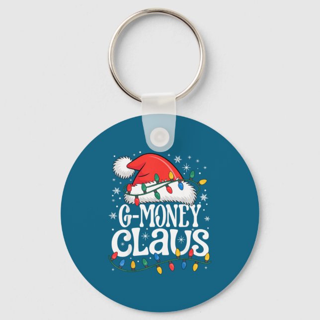 Chaveiro G-money Claus Funny Xmas Christmas Grandma Holiday (Frente)