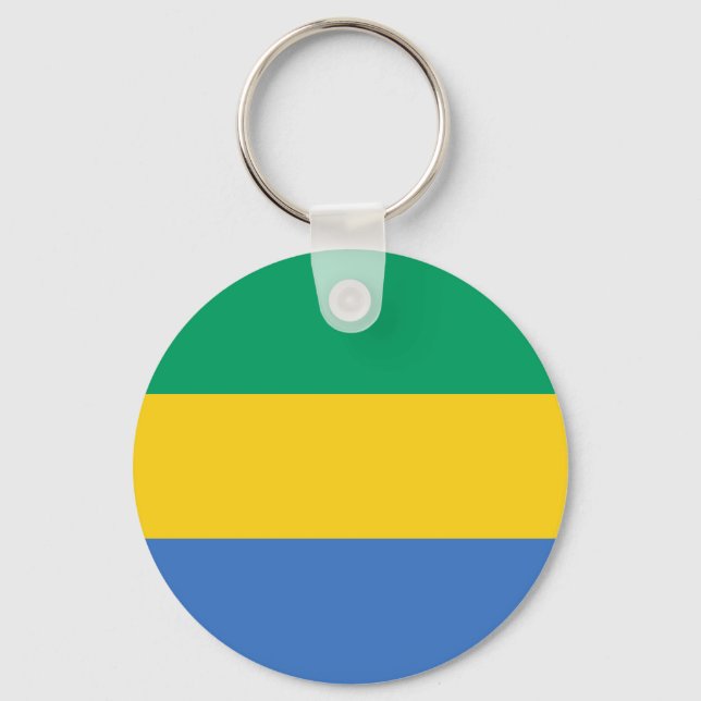 Chaveiro Gabão Flag (Frente)