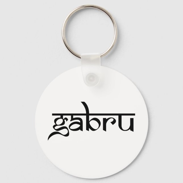 Chaveiro gabru (Frente)