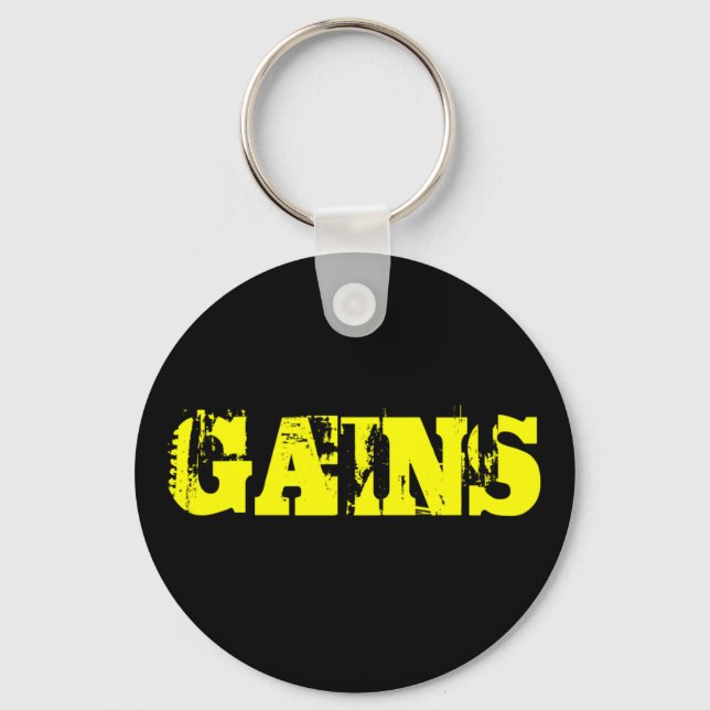 Chaveiro Gains Gym (Frente)