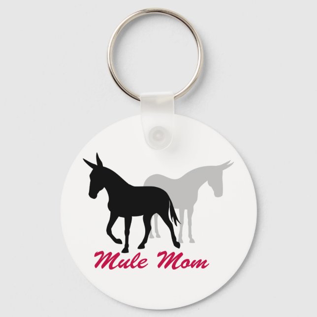Chaveiro Gaited Mule Mãe (Frente)