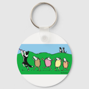 Chaveiro Gaiteiro Pied de border collie