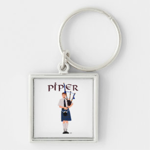 Chaveiro Gaitero - Saia Azul