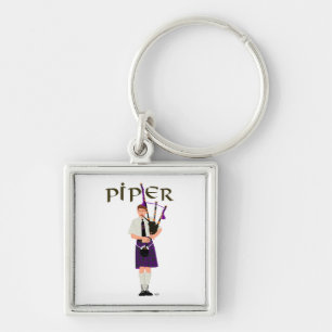 Chaveiro Gaitero - Saia Purple