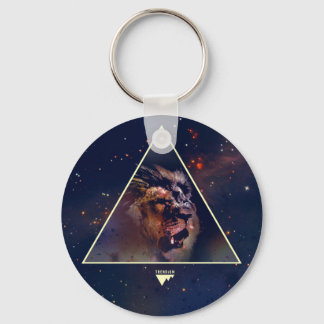 Chaveiro Galaxy Triangle Lion Head - Trendium Authenticatio