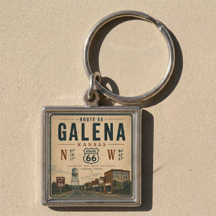 Chaveiro Galena Rota 66 Lembrança de Viagem