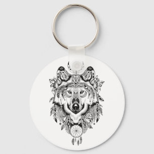 Chaveiro Galeria Ilustrada de Sonho de Lobo