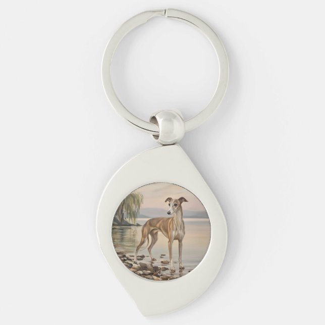Chaveiro Galgo Italiano (Frente)