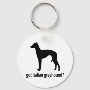 Chaveiro Galgo italiano obtido