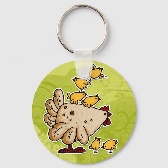Chaveiro galinha (Frente)