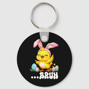 Chaveiro Galinha Bruh Dabbing Feliz Dia de Páscoa Ovos Meni