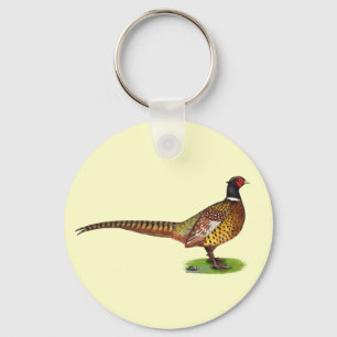 Chaveiro Galo de Cabeça de Ringneck