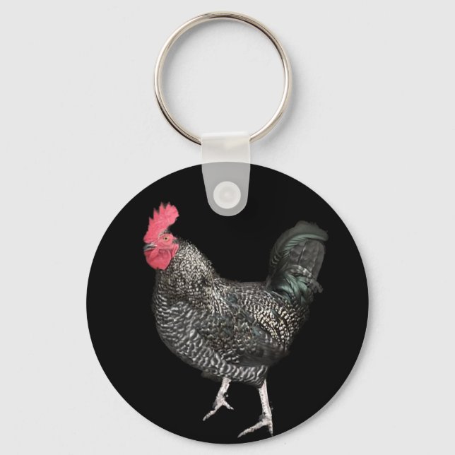 Chaveiro Galo Preto Nº 4  (Frente)