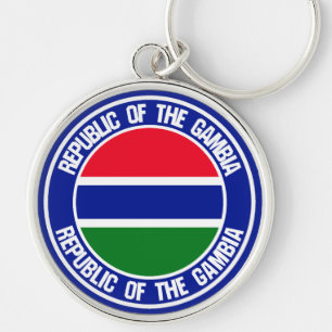 Chaveiro Gambia Round Emblem