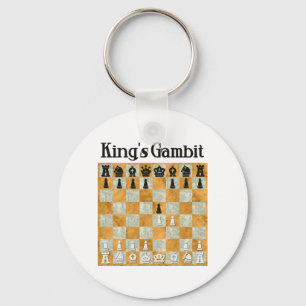 Chaveiro Gambit do Rei