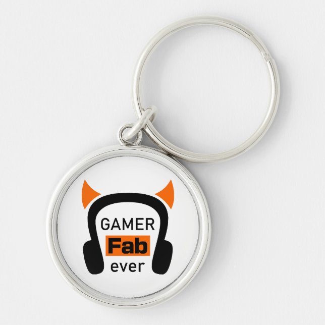 Chaveiro gamer fab-ever (Frente)