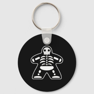 Chaveiro Gamer Gift De Conselho De Halloween Com Maçã Osso