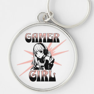 Chaveiro Gamer Girl   Jogos