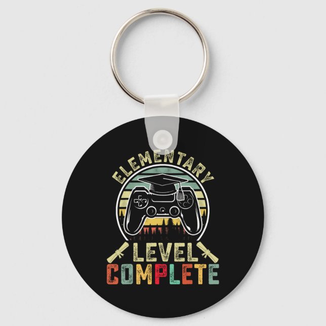 Chaveiro Gamer Graduado Nível Fundamental Completo (Frente)